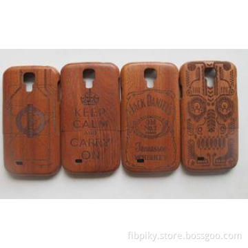 Hand Made Samsung Galaxy S4 Wooden Case,Sapele Wood Phone C